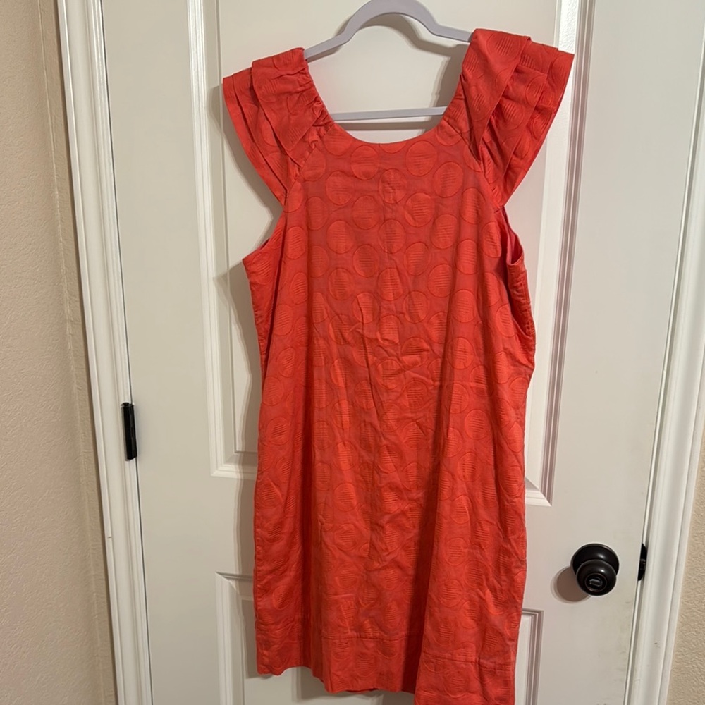 Rabbit Rabbit Rabbit Orange Midi Dress - Picture 5 of 5